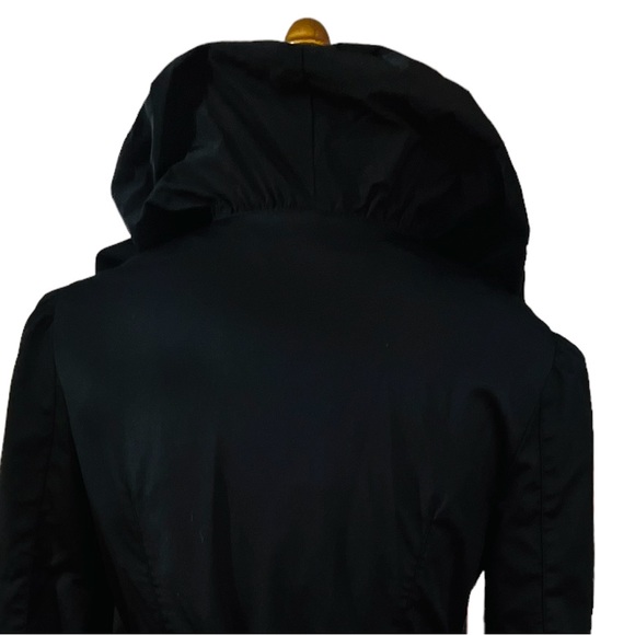 Blanc Noir Trench Coat Size Medium Fabric is cotton nylon spandex blend - Picture 10 of 16